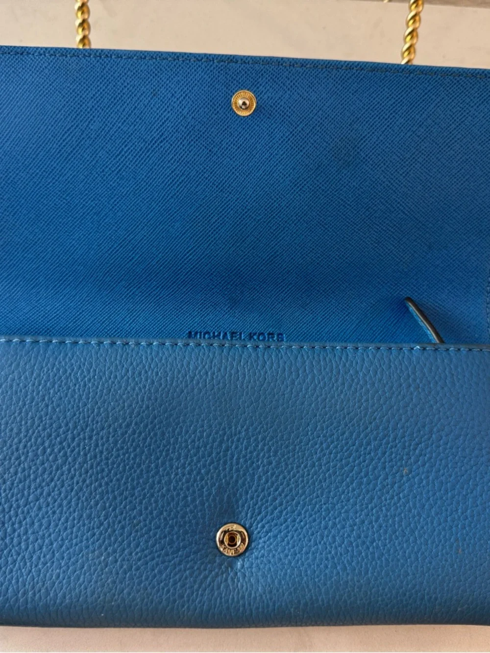 Michael Kors Fulton Pebble Leather Wallet - Picture 3 of 5
